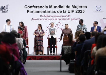 Sheinbaum destaca a México como ejemplo de paridad de género