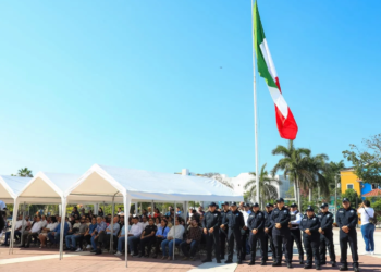 Conmemoran en Playa del Carmen el 174 aniversario luctuoso de Andrés Quintana Roo