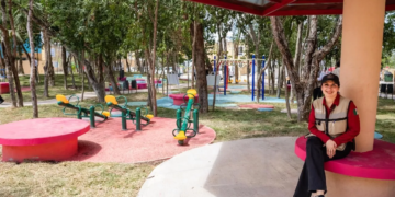 Estefanía Mercado entrega parque renovado a más de 20 mil habitantes en Villas del Sol