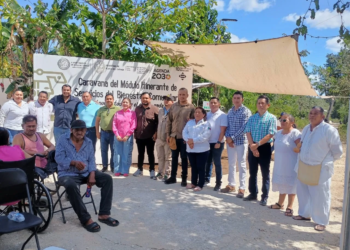 Gobierno de Playa del Carmen lleva Módulo Itinerante de Servicios del Bienestar Comunitario a la comunidad Los Pájaros