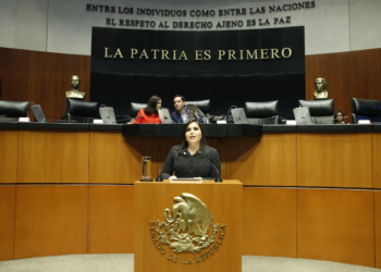 Mayuli Martínez impulsa reforma para combatir la corrupción en el Senado