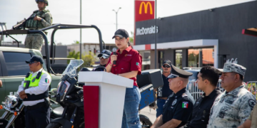 Estefanía Mercado impulsa programa de desarme en Playa del Carmen