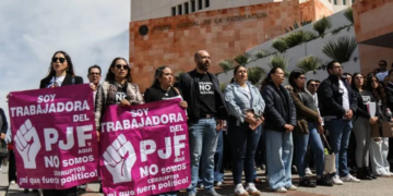 Trabajadores del Poder Judicial de CDMX cumplen un mes en paro