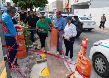 Playa del Carmen supervisa daños causados por CFE y Aguakan