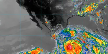 SMN vigila posible ciclón frente a Oaxaca y Chiapas tras paso de ‘Erick’