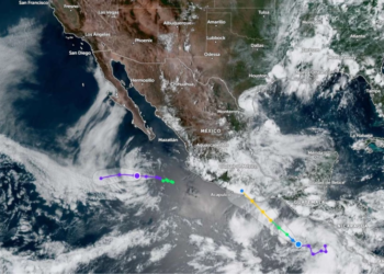 Ciclón “Erick” podría tocar tierra como huracán categoría 5