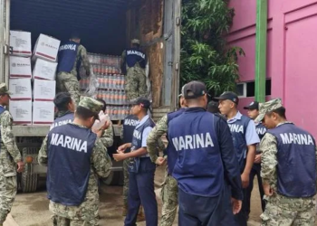 Marina despliega ayuda en Oaxaca tras impacto del huracán ‘Erick’