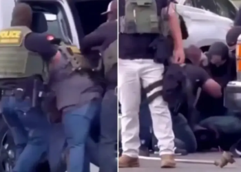 SRE brinda apoyo a mexicano detenido con violencia en California