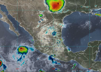 Tormenta tropical “Dalila” provoca lluvias intensas, vientos y alto oleaje en cinco estados