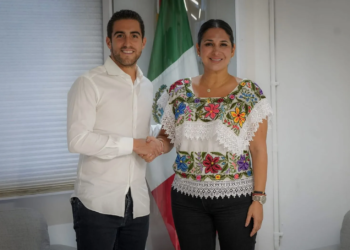 Estefanía Mercado y senador gino segura refuerzan trabajo conjunto por quintana roo