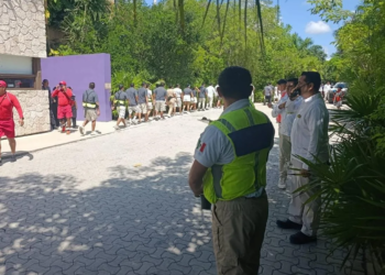 Simulacro de incendio en Hotel Xcaret fortalece cultura de prevención en Playa del Carmen
