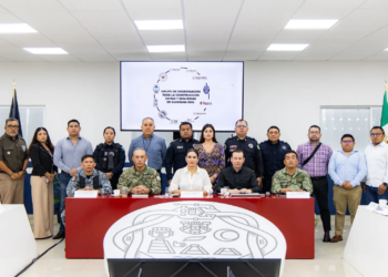 Estefanía Mercado reafirma compromiso con la construcción de paz en Quintana Roo