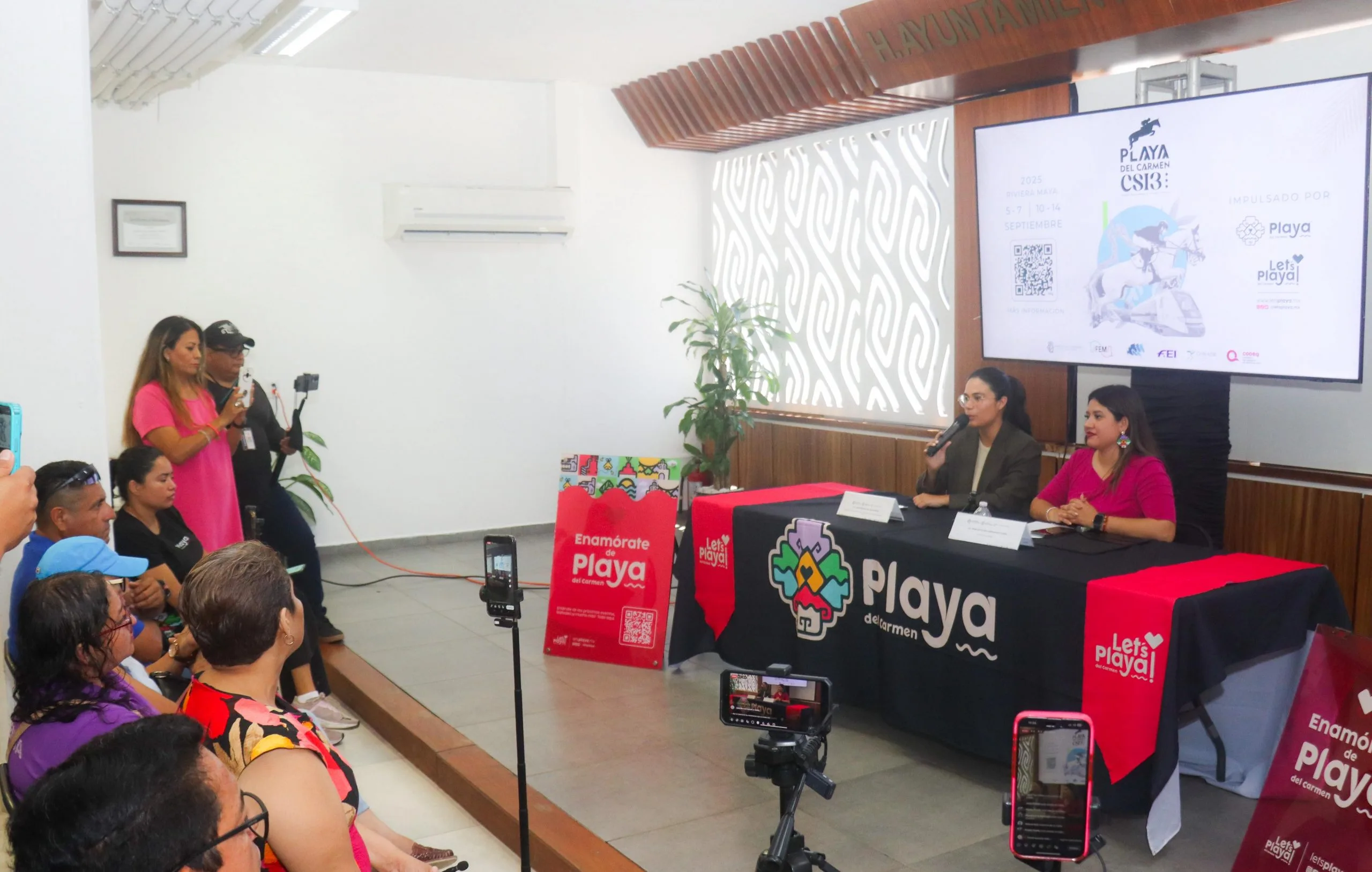 Anuncian en Playa del Carmen el Primer Campeonato Internacional de Salto Ecuestre CSI3* 2025