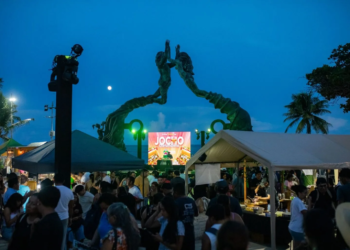 Exitoso inicio del Primer Festival del Jocho Chetumaleño en Playa del Carmen; miles de personas disfrutan del evento gastronómico