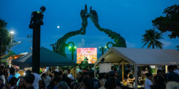 Exitoso inicio del Primer Festival del Jocho Chetumaleño en Playa del Carmen; miles de personas disfrutan del evento gastronómico