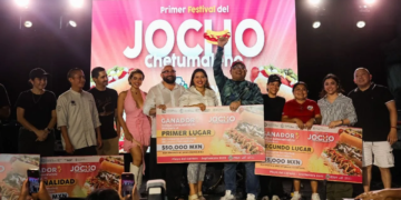 Multitudinario cierre del Primer Festival del Jocho Chetumaleño en Playa del Carmen