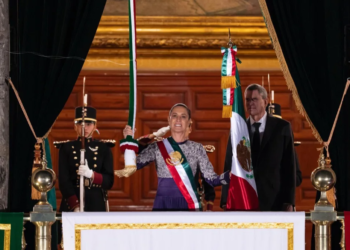Sheinbaum celebra soberanía de México en el 215 aniversario de la Independencia