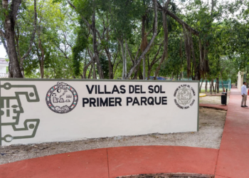 Rehabilitan parque de Villas del Sol para disfrute de más de 25 mil habitantes