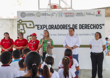 Programa “Exploradores de derechos” llega a la primaria Kukulcán