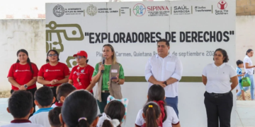 Programa “Exploradores de derechos” llega a la primaria Kukulcán