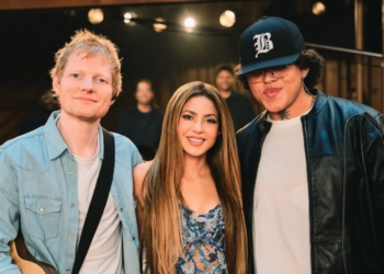 Shakira revive Hips don't lie junto a Ed Sheeran y Beéle