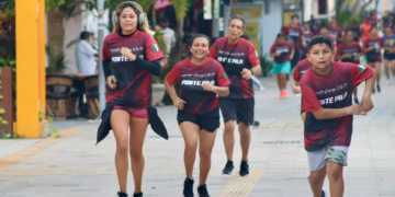 Con récord de 1,100 corredores, se disputa con éxito la Carrera Ponte Pila CONADE en Playa del Carmen