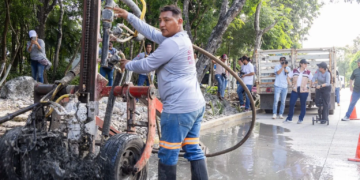 Realiza Servicios Públicos mega brigada en Puerto Aventuras