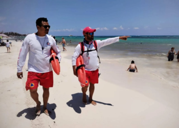 Estefanía Mercado fortalece la seguridad y prevención en zonas costeras de Playa del Carmen