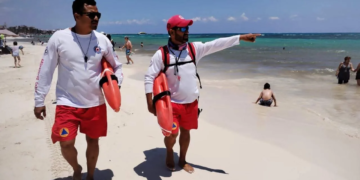 Estefanía Mercado fortalece la seguridad y prevención en zonas costeras de Playa del Carmen