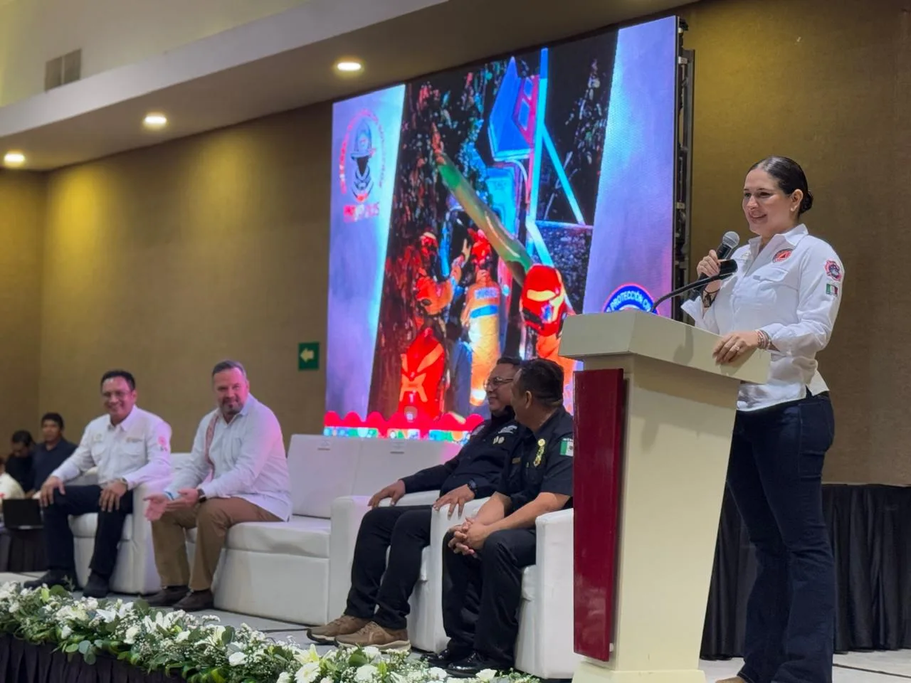 Inicia el mega Congreso Nacional de Bomberos 2025 en Playa del Carmen