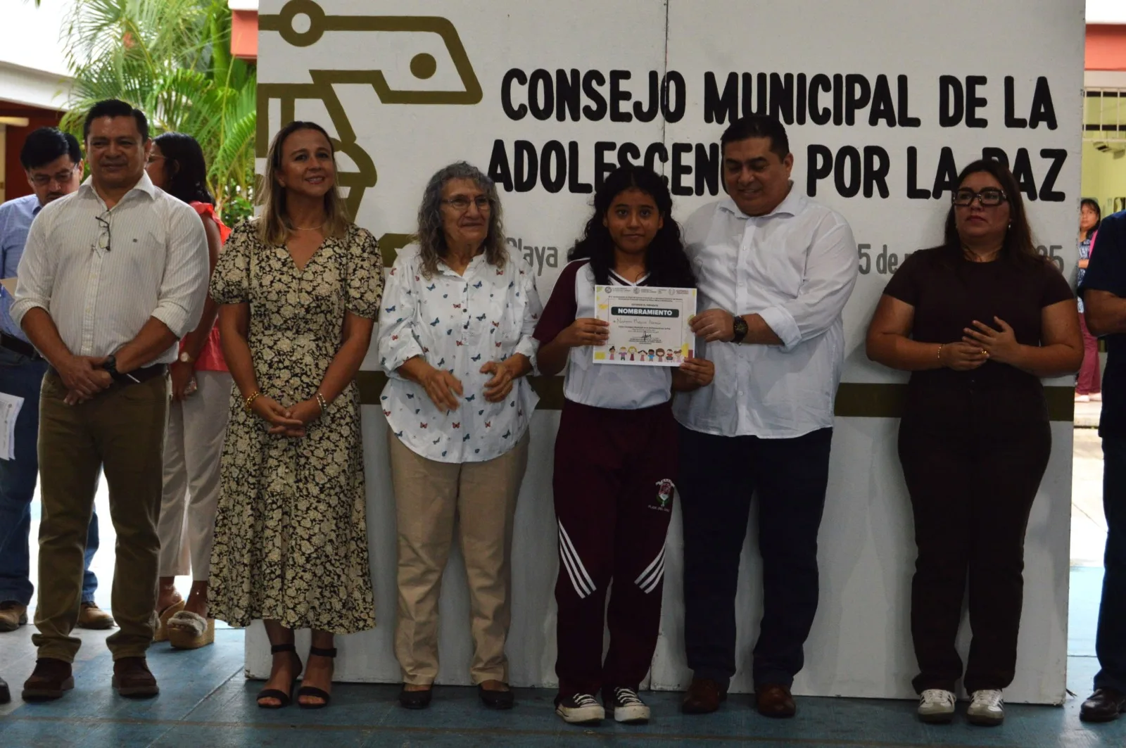 Playa del Carmen promueve una cultura libre de violencia y la participación democrática estudiantil