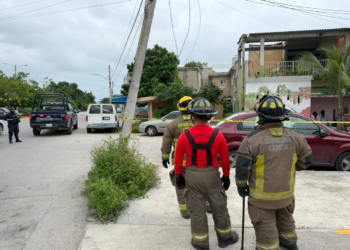 Supuesto “encajuelado” genera pánico en la Sm 97; resultó ser vísceras de un animal