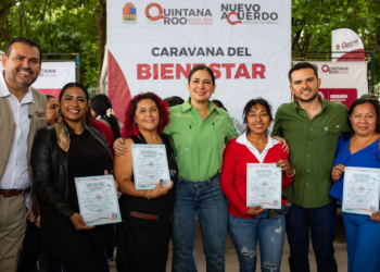 Mara Lezama y Estefanía Mercado acercan bienestar a miles de familias en Villas del Sol