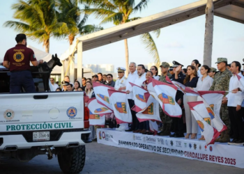 Operativo Guadalupe-Reyes 2025 despliega más de 7,700 elementos de seguridad en Quintana Roo