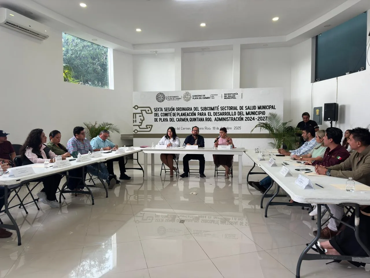 Playa del Carmen fortalece su planeación en salud pública con sesión interinstitucional