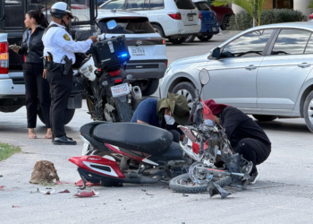 Fatal accidente en la Huayacan, motociclista pierde la vida