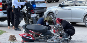 Fatal accidente en la Huayacan, motociclista pierde la vida