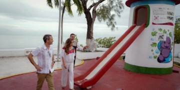 Rehabilita Mara Lezama emblemática Concha Acústica de Chetumal para recuperar espacio cultural abandonado