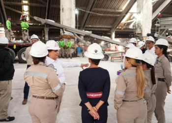 Presidenta Sheinbaum supervisa en Michoacán la producción de fertilizantes de Pemex