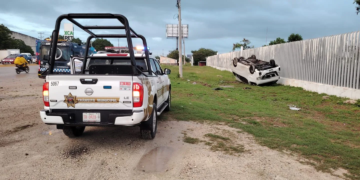 accidente vial en Cancún