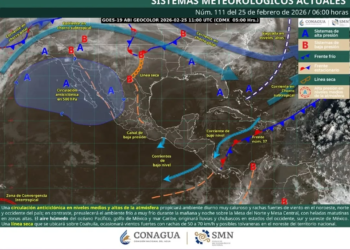 ¡Se va el frío! Surada con rachas de hasta 70 km/h sacudirá Quintana Roo este miércoles