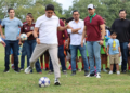 Inauguran segundo campo de fútbol de La Bombonera en Chetumal para fortalecer el deporte y la paz social
