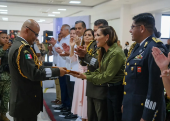 Mara Lezama Reconoce al Ejército como Pilar de la Seguridad y la Transformación de Quintana Roo