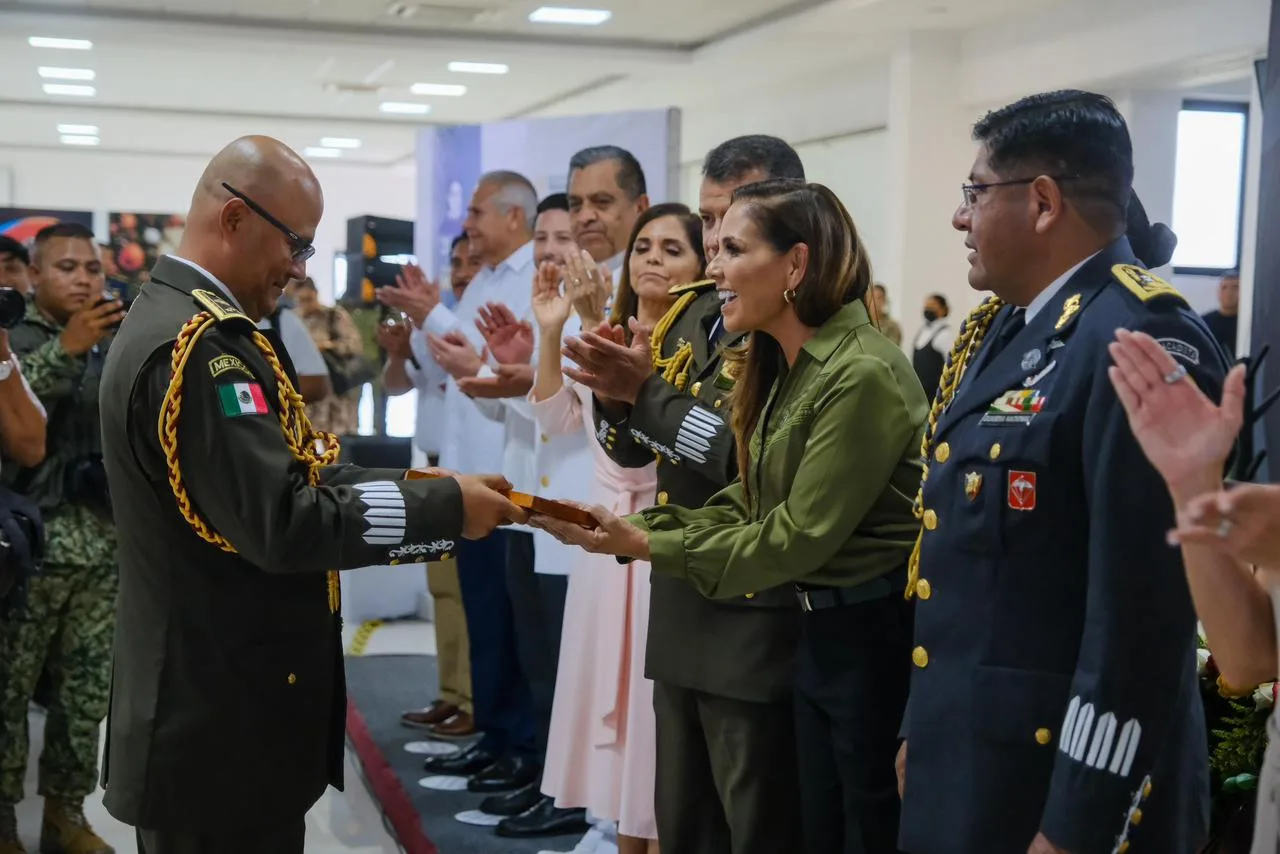 Mara Lezama Reconoce al Ejército como Pilar de la Seguridad y la Transformación de Quintana Roo
