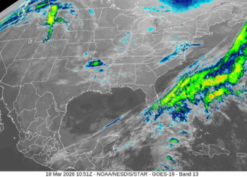 ¡Aguas! Frente Frío 41 azota Quintana Roo: lluvias fuertes y rachas de hasta 70 km/h