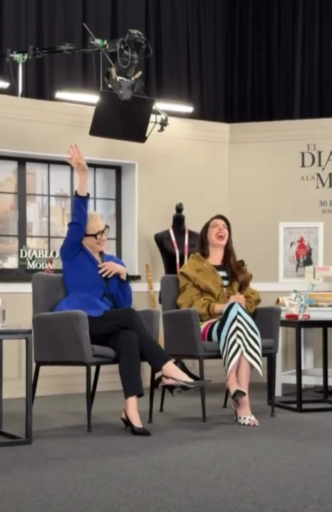 Anne Hathaway y Meryl Streep presentan The Devil Wears Prada 2 en CDMX