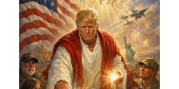 Trump elimina imagen donde aparece como Jesucristo tras desatar polémica mundial