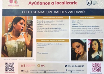 Nuevo peritaje contradice versión inicial en feminicidio de Edith Guadalupe