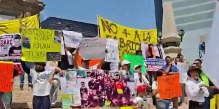 Marchan para liberar al acusado del feminicidio de Edith Guadalupe y desatan fuerte debate en redes