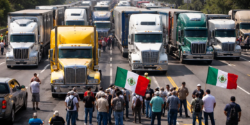 Transportistas anuncian paro nacional este 6 de abril y posibles bloqueos en carreteras de México